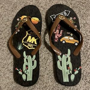 Authentic Michael Kors Flip flops